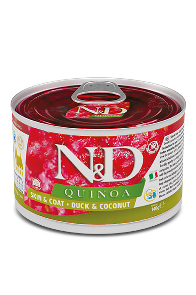 Farmina N&D Quinoa Functional Grain Free Dog Can Food Skin & Coat Duck & Coconut