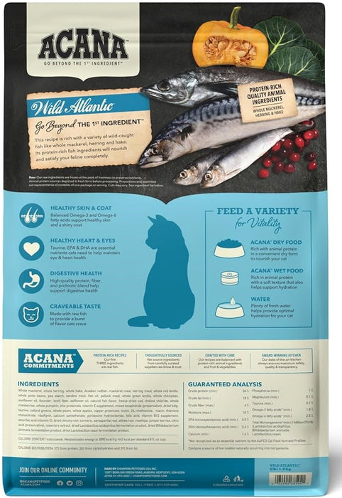 Acana Highest Protein Grain Free Cat Dry Food Wild Atlantic