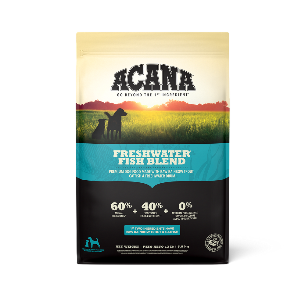 Acana 60% Grain Free Dog Dry Food Freshwater Fish