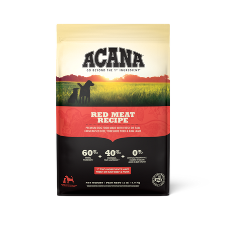 Acana 60% Grain Free Dog Dry Food Red Meat