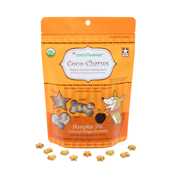 Coco Therapy Treats, Coco-Charms Pumpkin Pie, 5oz