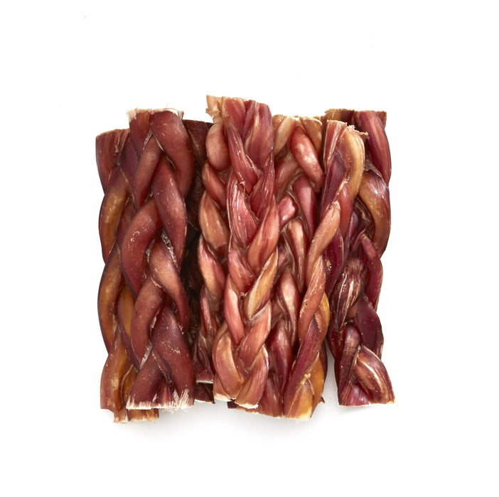Odor Free Braided Bully Stick 6"