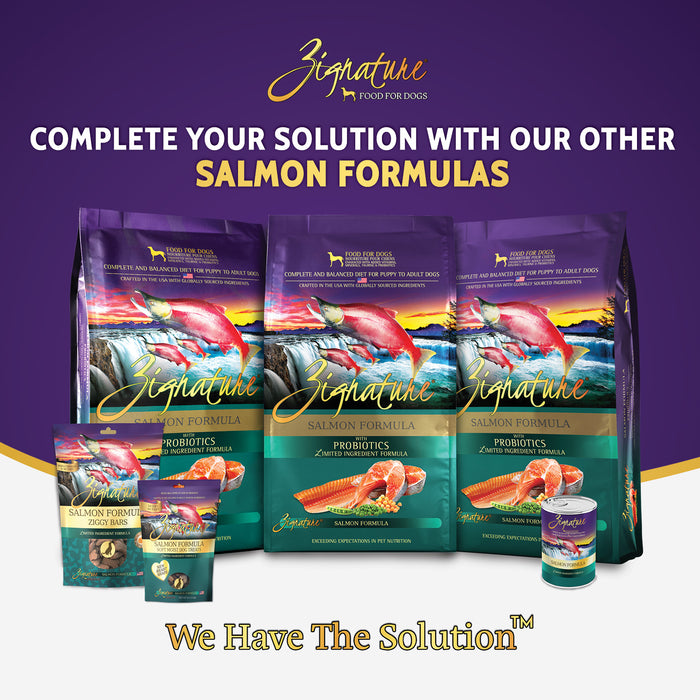 Zignature Dog Grain Free Dry Food Limited Ingredient Salmon