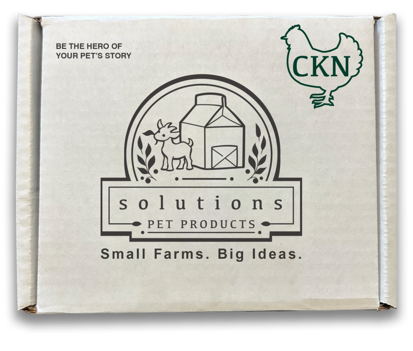 Solutions Pet Products Frozen Raw Adult Dog Food Chicken Recipe