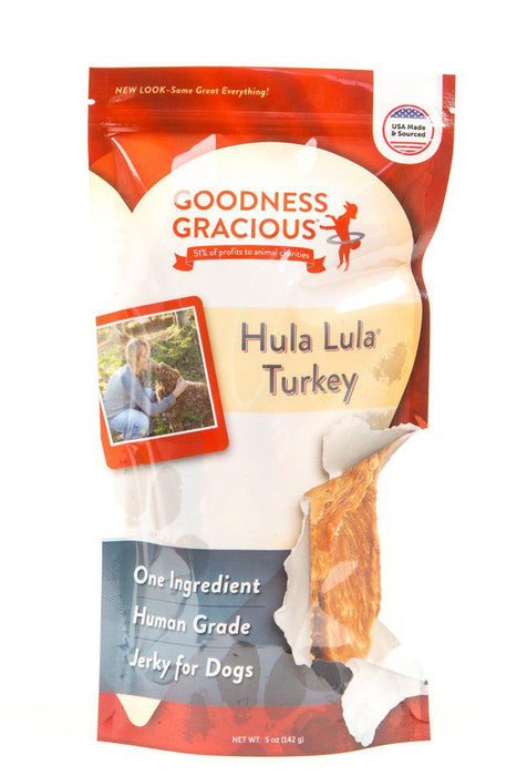 Goodness Gracious Dog Treats Hula Lula Jerky Turkey