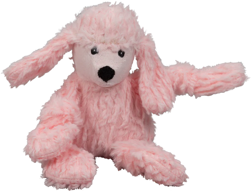 Hugglehounds Knottie Dog Toy Diva Pink Poodle