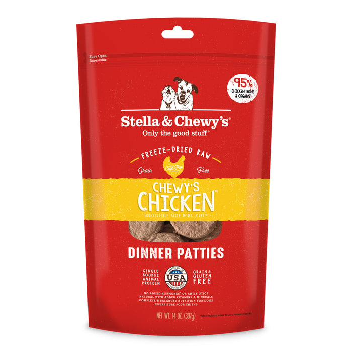 Stella & Chewy's Dog Freeze Dried Food Dinner Patties Chicken