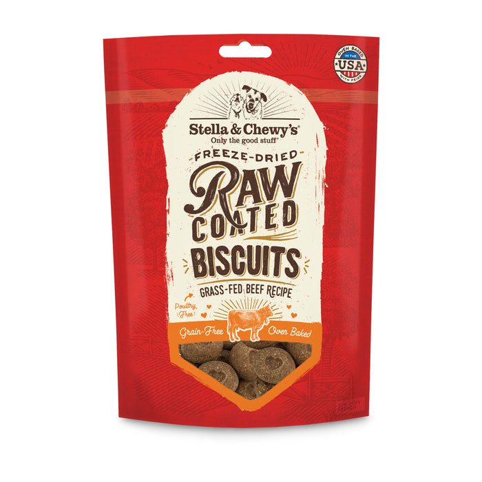 Stella & Chewy's Dog Treats Biscuits Grass-Fed Beef