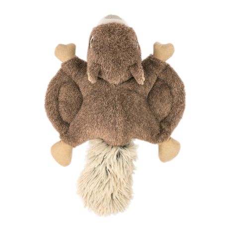 Tall Tails Dog Toy Plush Squeaker Flying Squirrel 12"