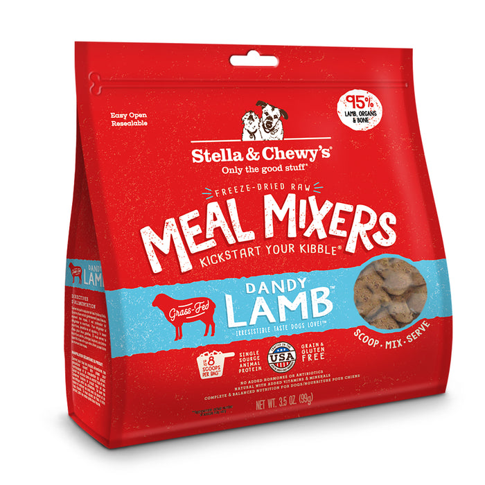 Stella & Chewy's Dog Freeze Dried Food Mixer Dandy Lamb