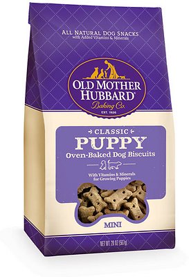 Old Mother Hubbard Classic Crunchy Dog Treats, Puppy, 20oz