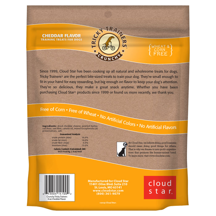 Cloud Star Tricky Trainers Crunchy Dog Treats Cheese