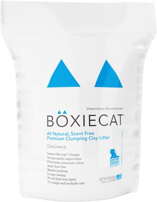 Boxiecat Scent Free Clumping Clay Cat Litter