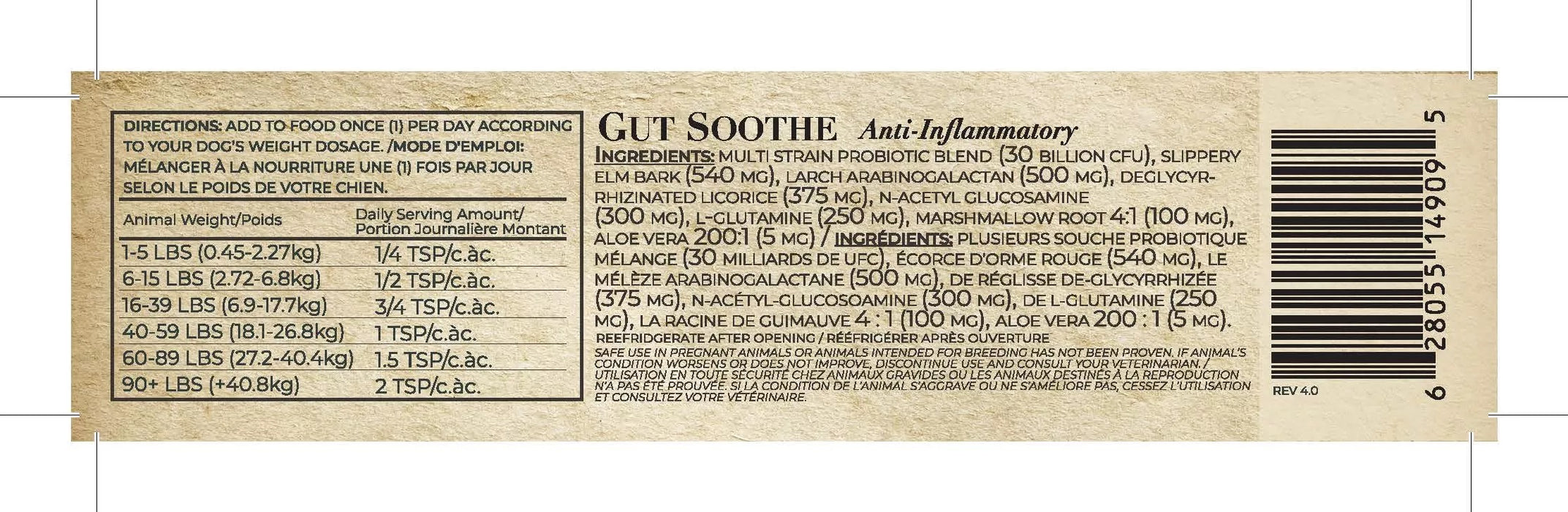 Adored Beast Apothecary Gut Soothe Powder