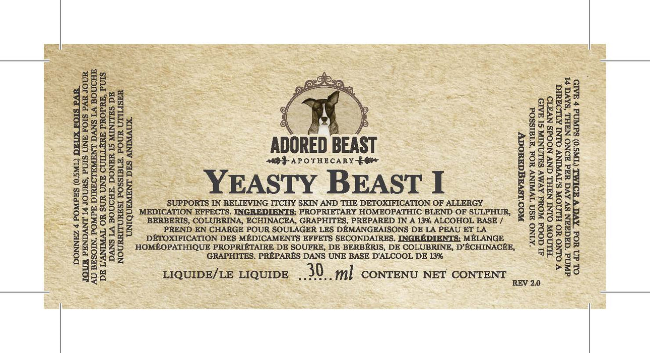 Adored Beast Apothecary Yeasty Beast Protocol Kit