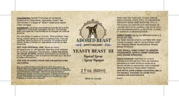 Adored Beast Apothecary Yeasty Beast Protocol Kit