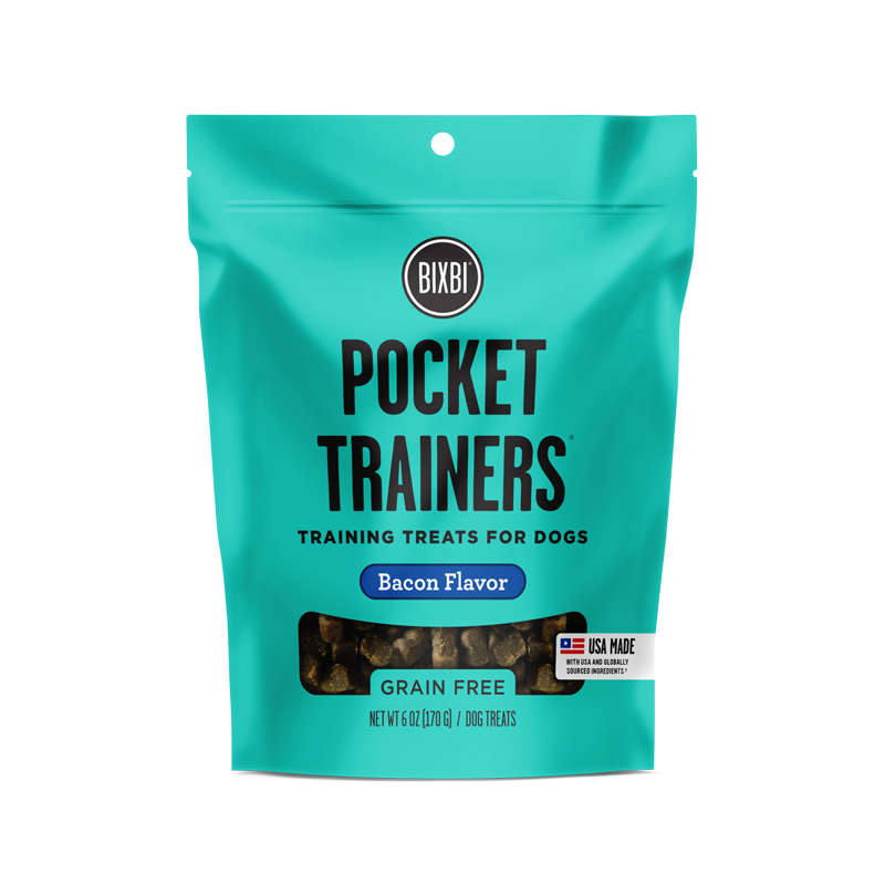 Bixbi Pocket Trainer Dog Treats Bacon