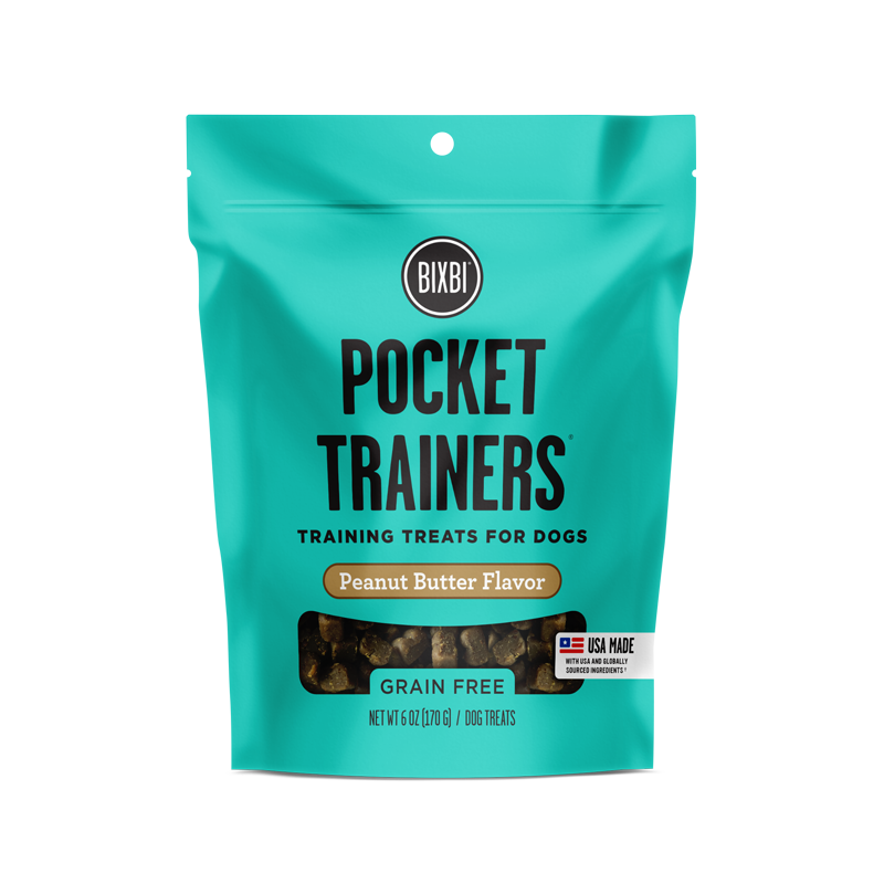Bixbi Pocket Trainer Dog Treats Peanut Butter