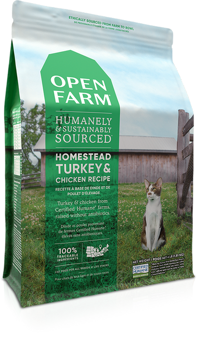 Open Farm Grain Free Cat Dry Food Turkey & Chicken