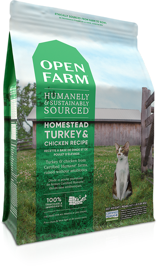 Open Farm Grain Free Cat Dry Food Turkey & Chicken