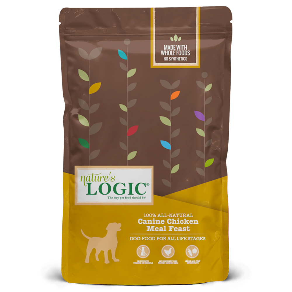 Nature's Logic Original Grains Canine Dry Food Chicken Meal Feast