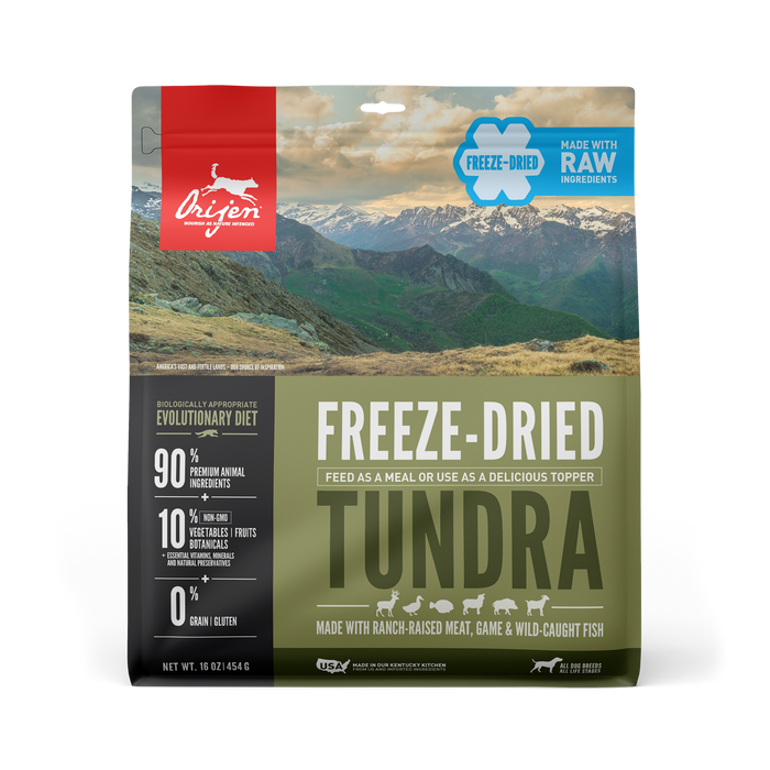 Orijen Dog Freeze Dried Food Tundra