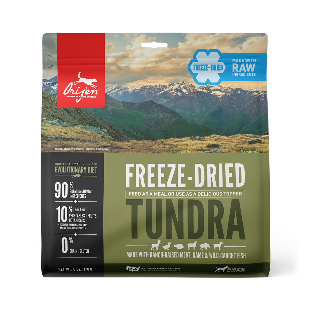 Orijen Dog Freeze Dried Food Tundra