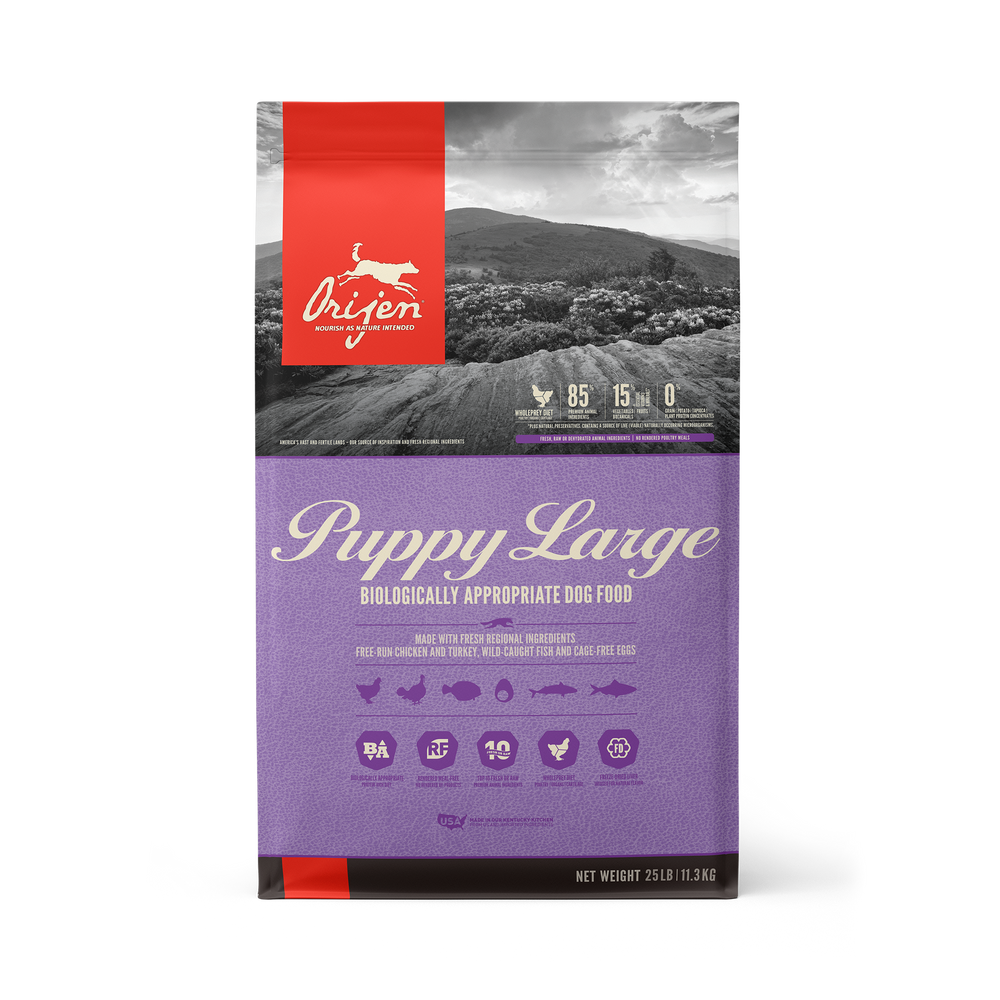 Orijen Grain Free Dog Dry Food Large Breed Puppy