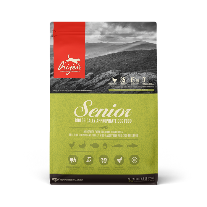 Orijen Grain Free Dog Dry Food Senior