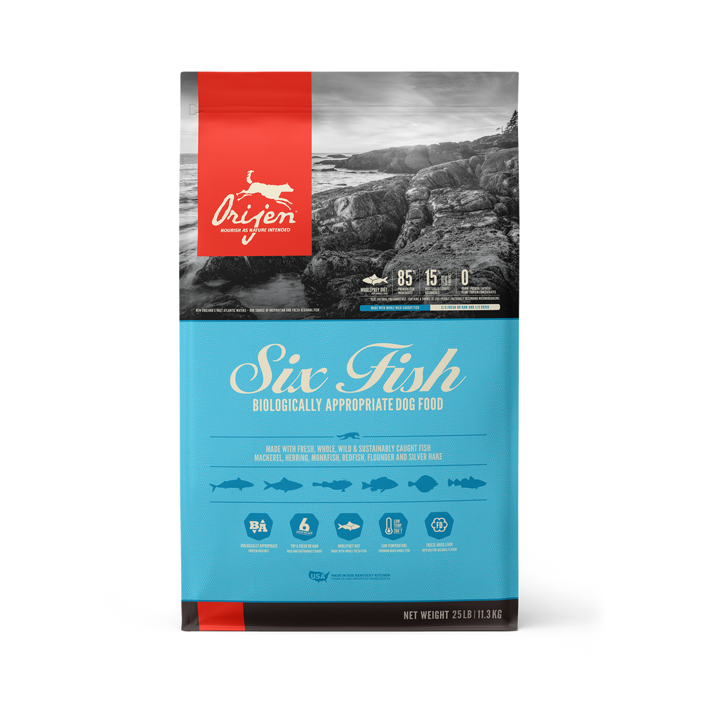 Orijen Grain Free Dog Dry Food Six Fish