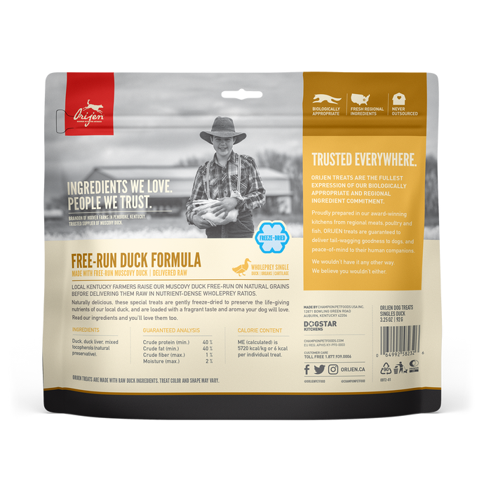 Orijen Dog Freeze Dried Treats Duck