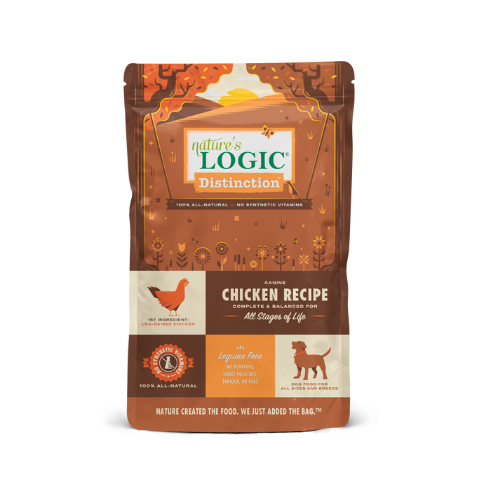 Nature's Logic Distinction Grains Canine Dry Food Chicken Recipe