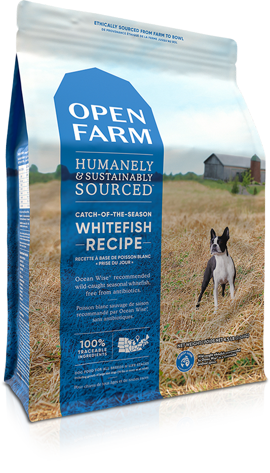 Open Farm Grain Free Dog Dry Food Whitefish & Lentil