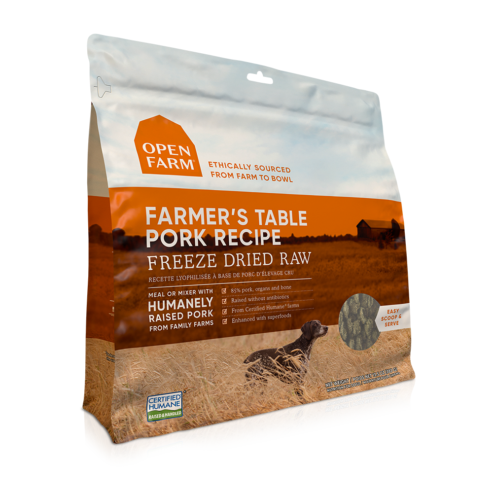 Open Farm Dog Freeze Dried Food Pork