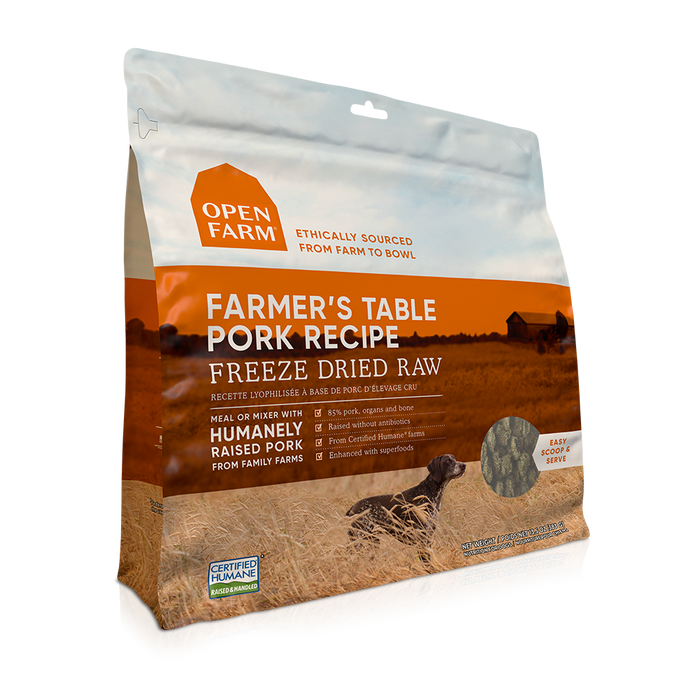 Open Farm Dog Freeze Dried Food Pork