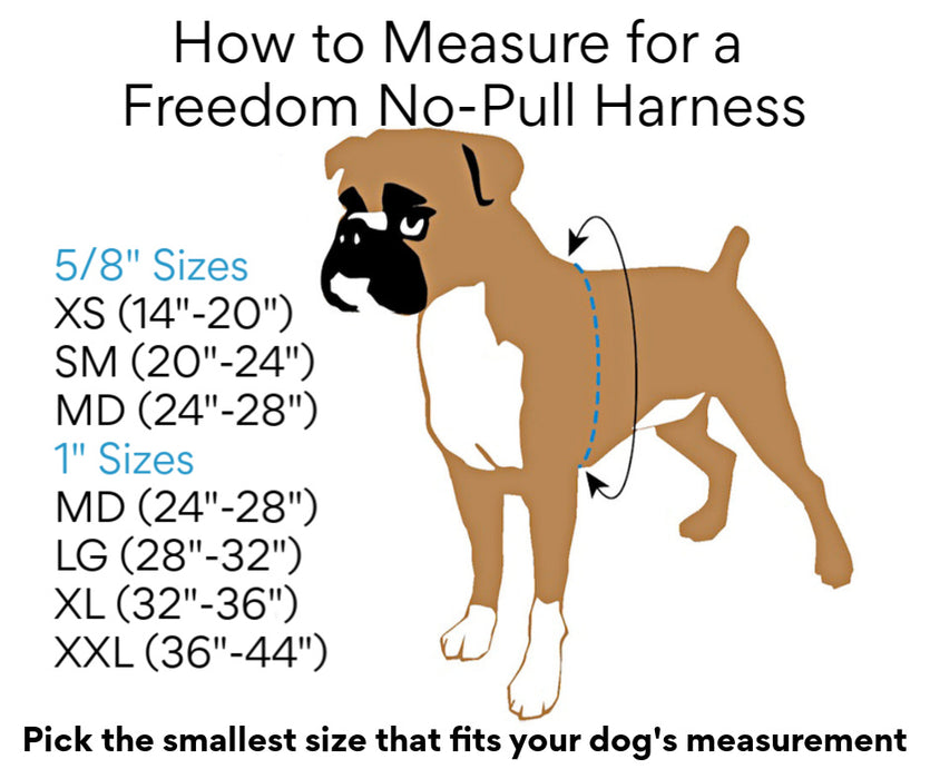 Freedom No-Pull Dog Harness with Leash