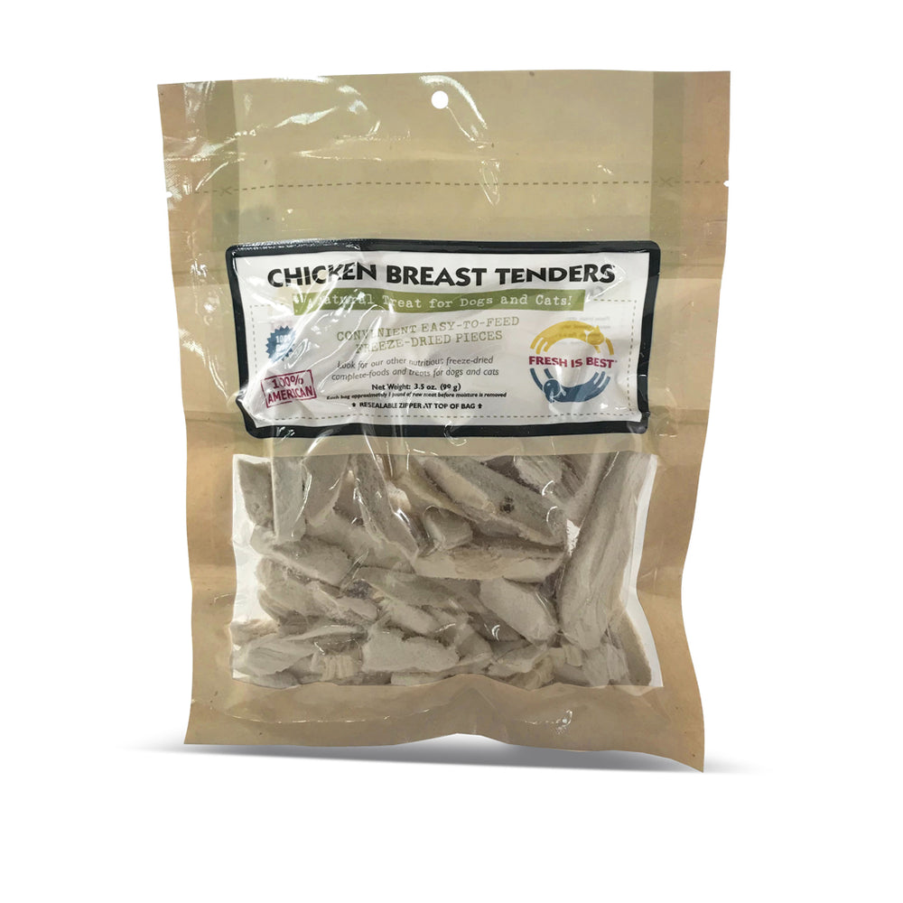 Fresh Is Best Treats Chicken Breast Tenders, 3.5oz