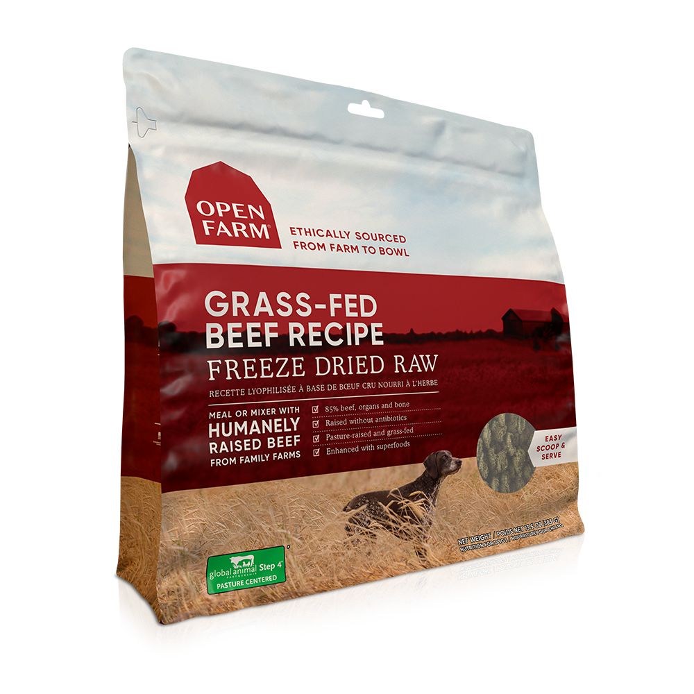 Open Farm Dog Freeze Dried Food Beef