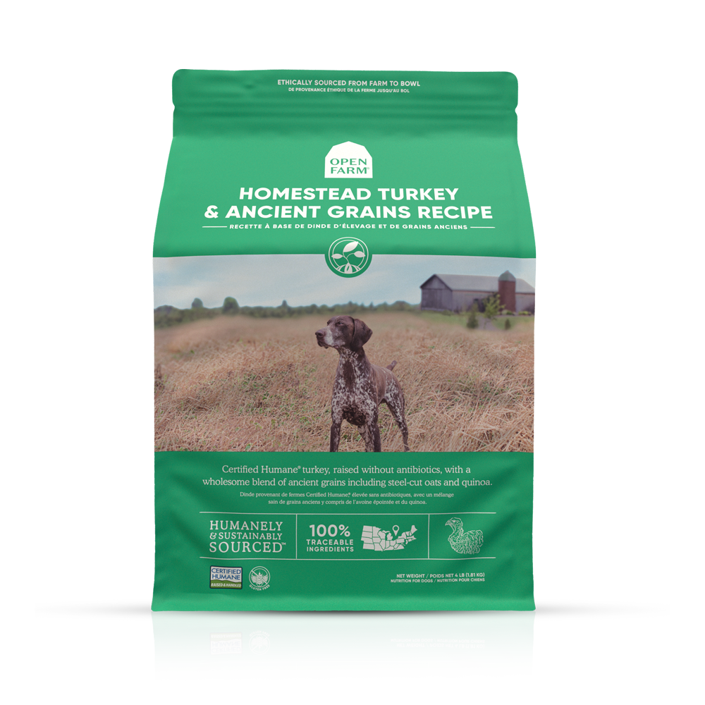 Open Farm Ancient Grains Dog Dry Food Turkey