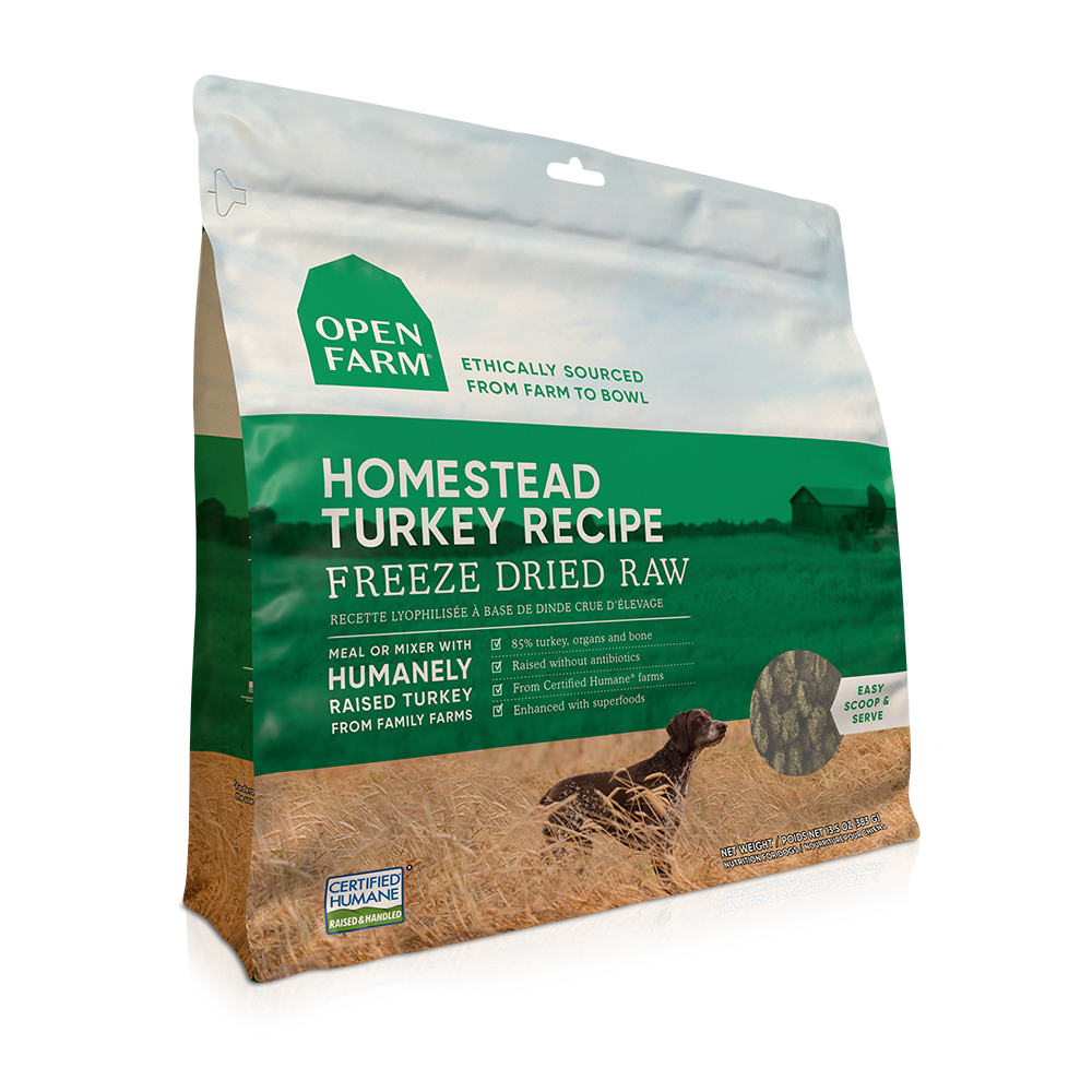 Open Farm Dog Freeze Dried Food Turkey