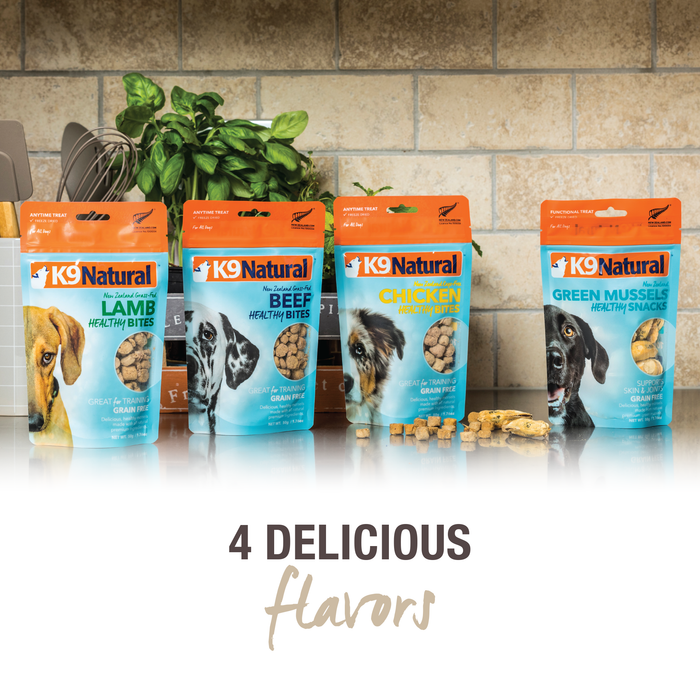 K9 Natural Dog Freeze Dried Healthy Bites Treats Lamb