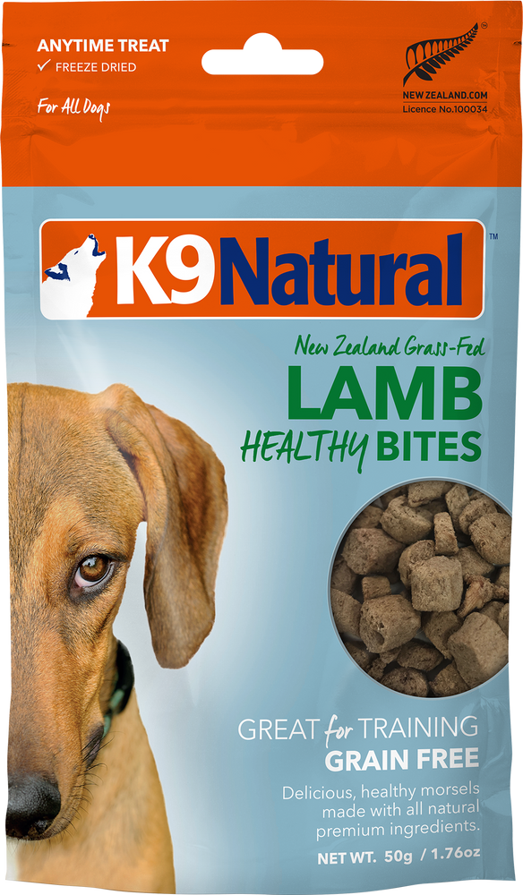 K9 Natural Dog Freeze Dried Healthy Bites Treats Lamb