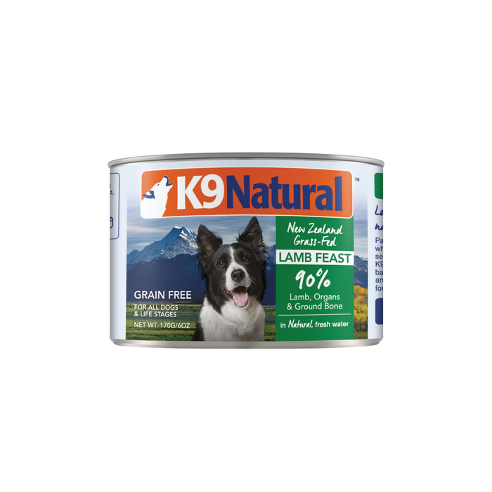 K9 Natural Grain Free Dog Can Food Lamb