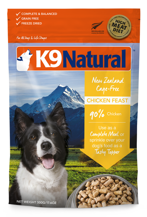 K9 Natural Dog Freeze Dried Food Chicken Feast
