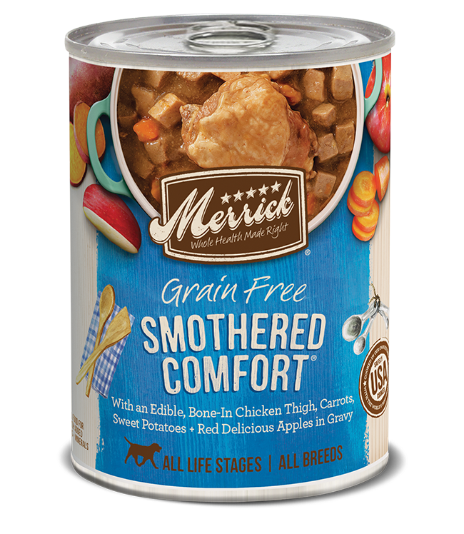 Merrick Classic Grain Free Dog Can Food Smothered Comfort