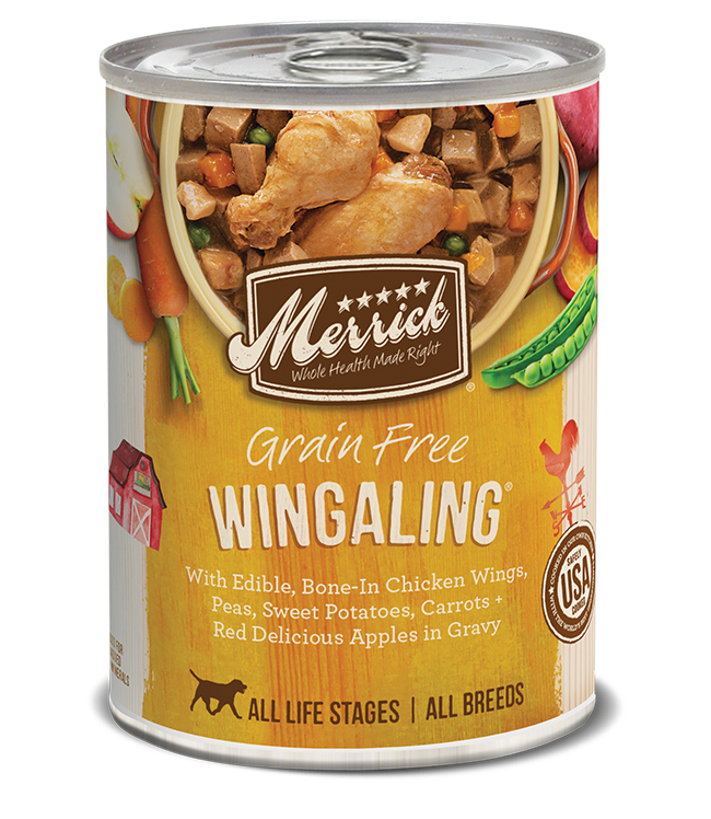 Merrick Classic Grain Free Dog Can Food Wingaling