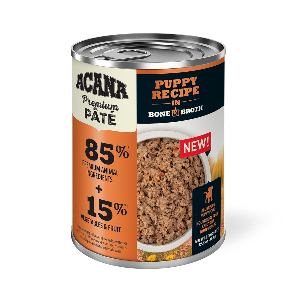 Acana Grain Free Dog Can Food Premium Pate Puppy Recipe