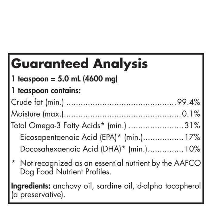 Nordic Naturals Omega-3 Pet Supplement Small Dog & Cats 2oz