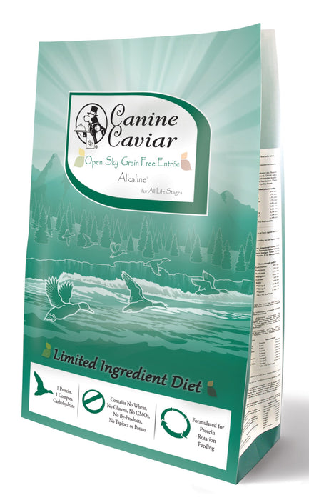 Canine Caviar Dog Grain Free Dry Food Open Sky Duck