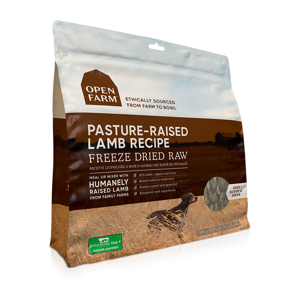 Open Farm Dog Freeze Dried Food Lamb